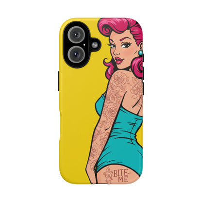 Bite Me Beauty Tough Phone Case