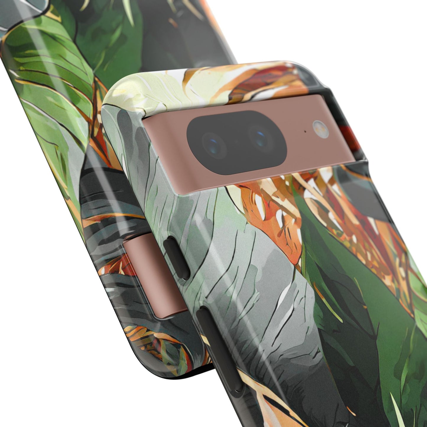 Tropical Leaf Tough Phone Case