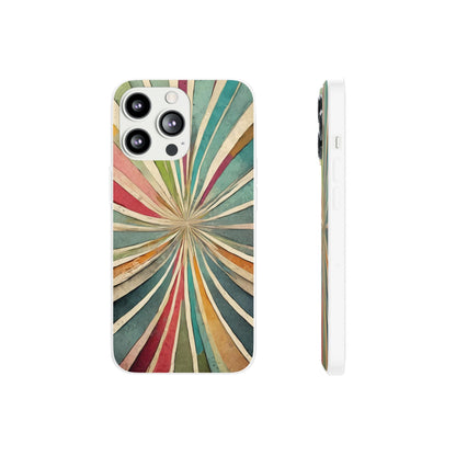 Vibrant Rainbow Flexi Phone Case