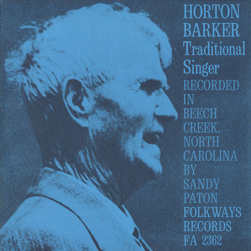 Horton Barker - Traditional Singer [CD]