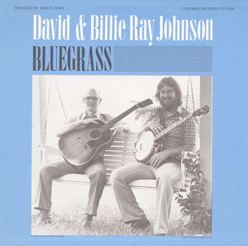 David & Billie Ray Johnson - Bluegrass [CD]