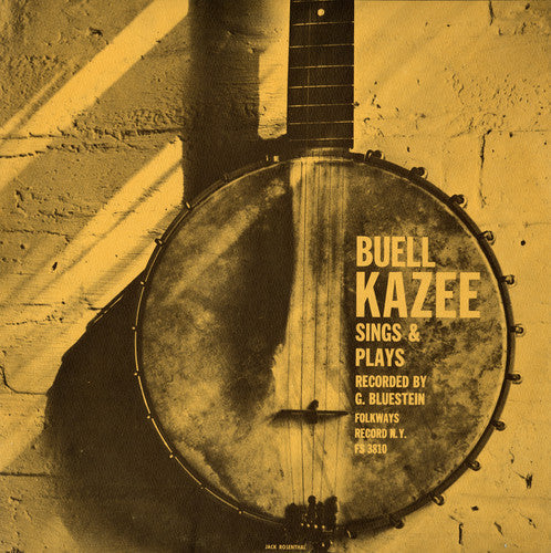 Buell Kazee - Sings and Plays Music CD