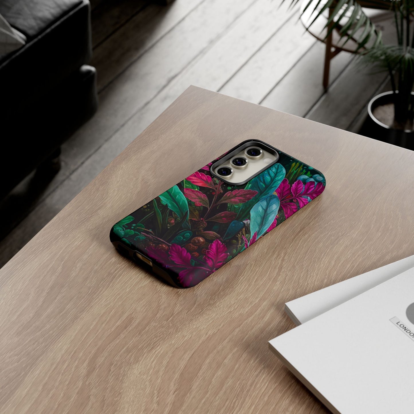 Vibrant Floral Tough Phone Case