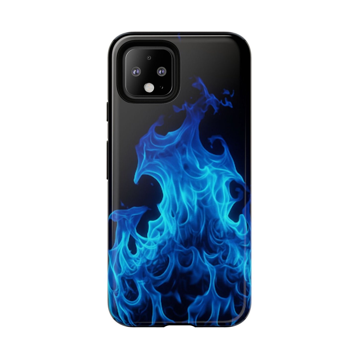 Blue Flames Tough  Phone Case