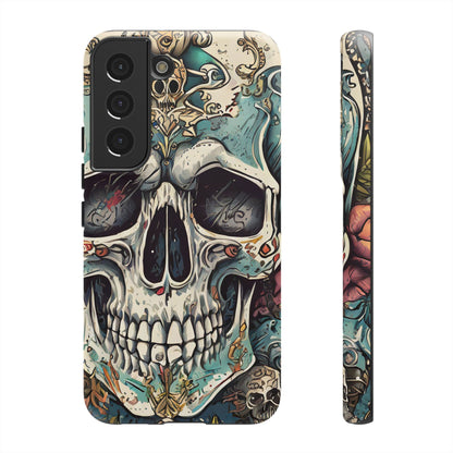 Abstract Skull Tough Phone Case