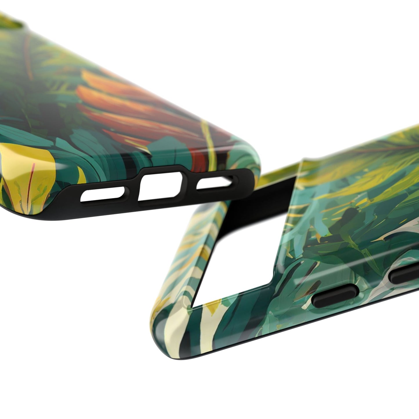 Tropical Leaf Tough Phone Case