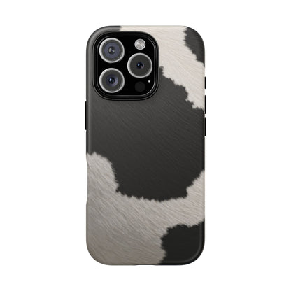 Stylish Cow Print Tough Phone Case