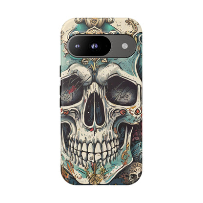 Abstract Skull Tough Phone Case
