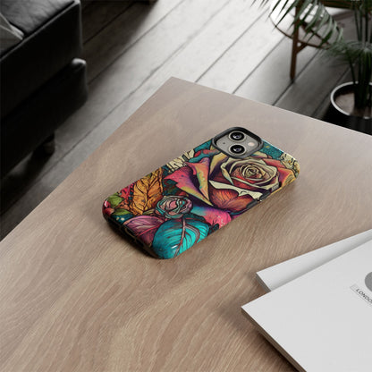 Colorful Roses Tough Phone Case