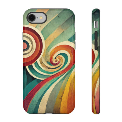Colorful Swirl Tough Phone Case