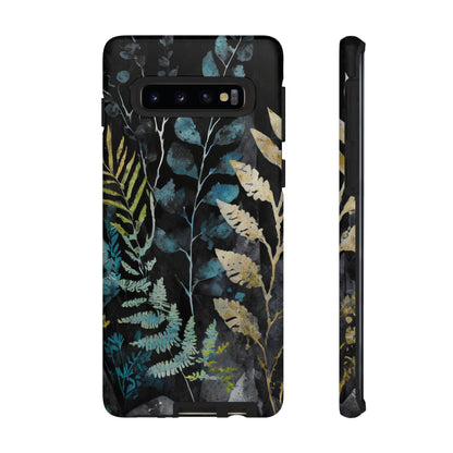 Dark Floral Tough Phone Case