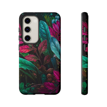 Vibrant Floral Tough Phone Case