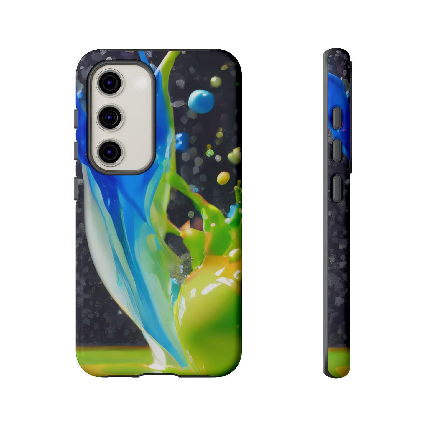 Vibrant Paint Splash Phone Case - Tough & Stylish Protection
