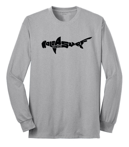 Koloa Surf Shark 50/50 Long Sleeve T-Shirts