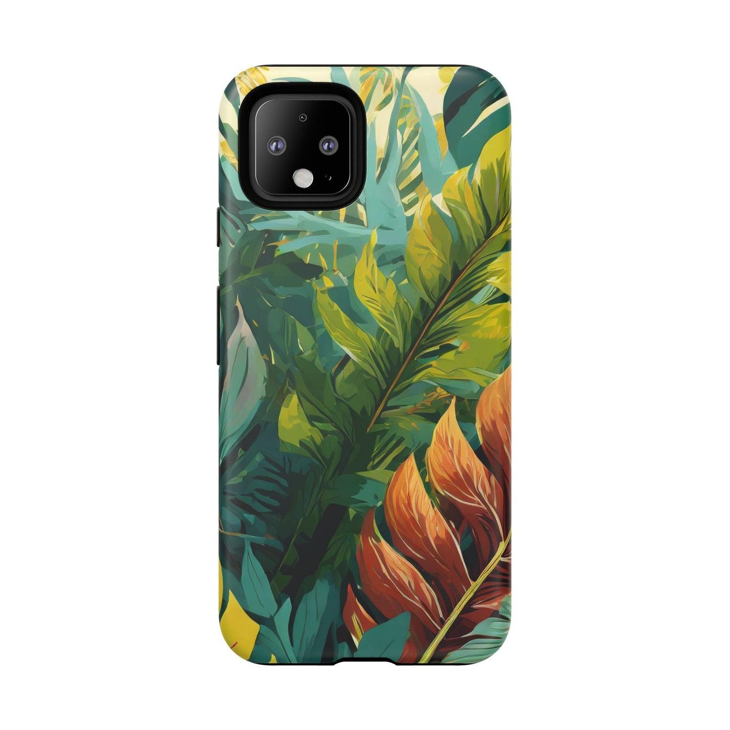 Tropical Leaf Tough Phone Case