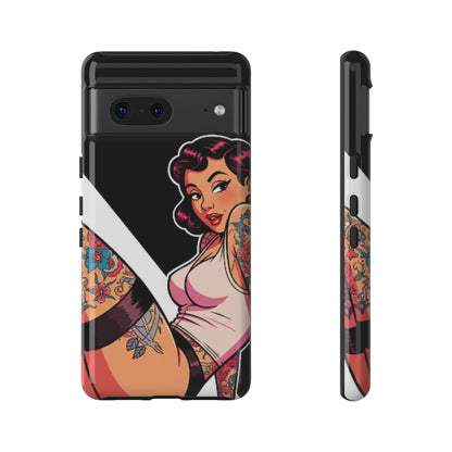 Vintage Tattoo Beauty Tough Phone Case