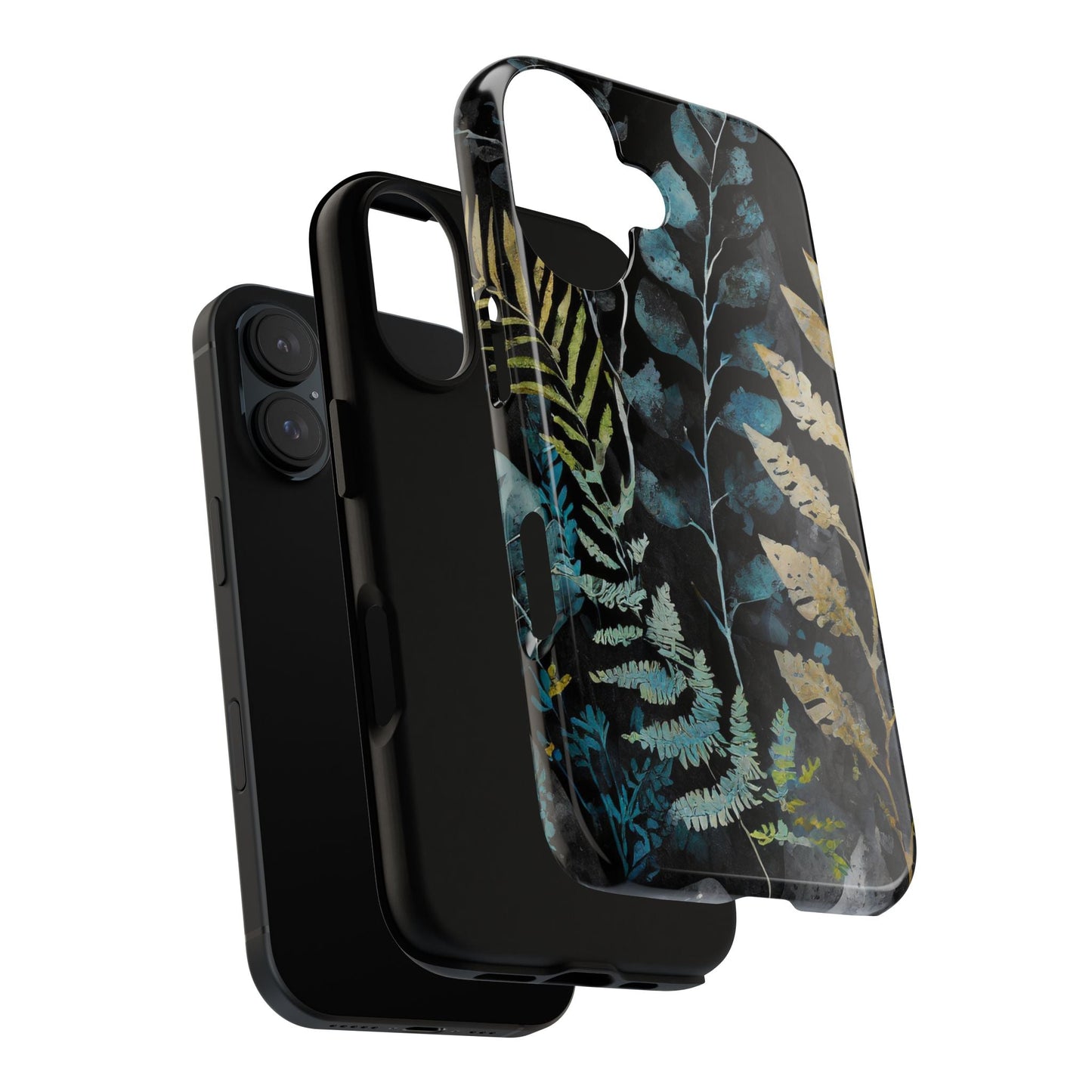 Dark Floral Tough Phone Case