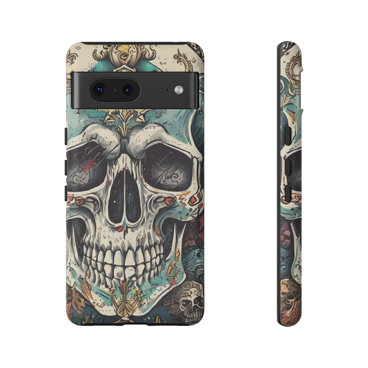 Abstract Skull Tough Phone Case