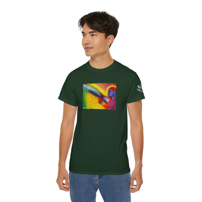 Surf is My Buddha Tablet Print Unisex Ultra Cotton Tee