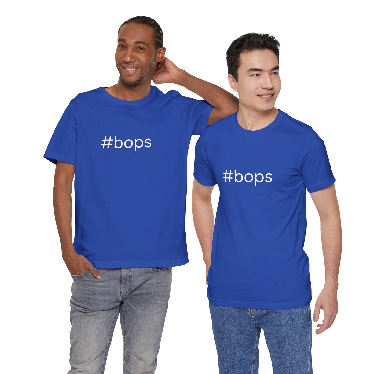 #bops Unisex High End Cotton Short Sleeve Tee