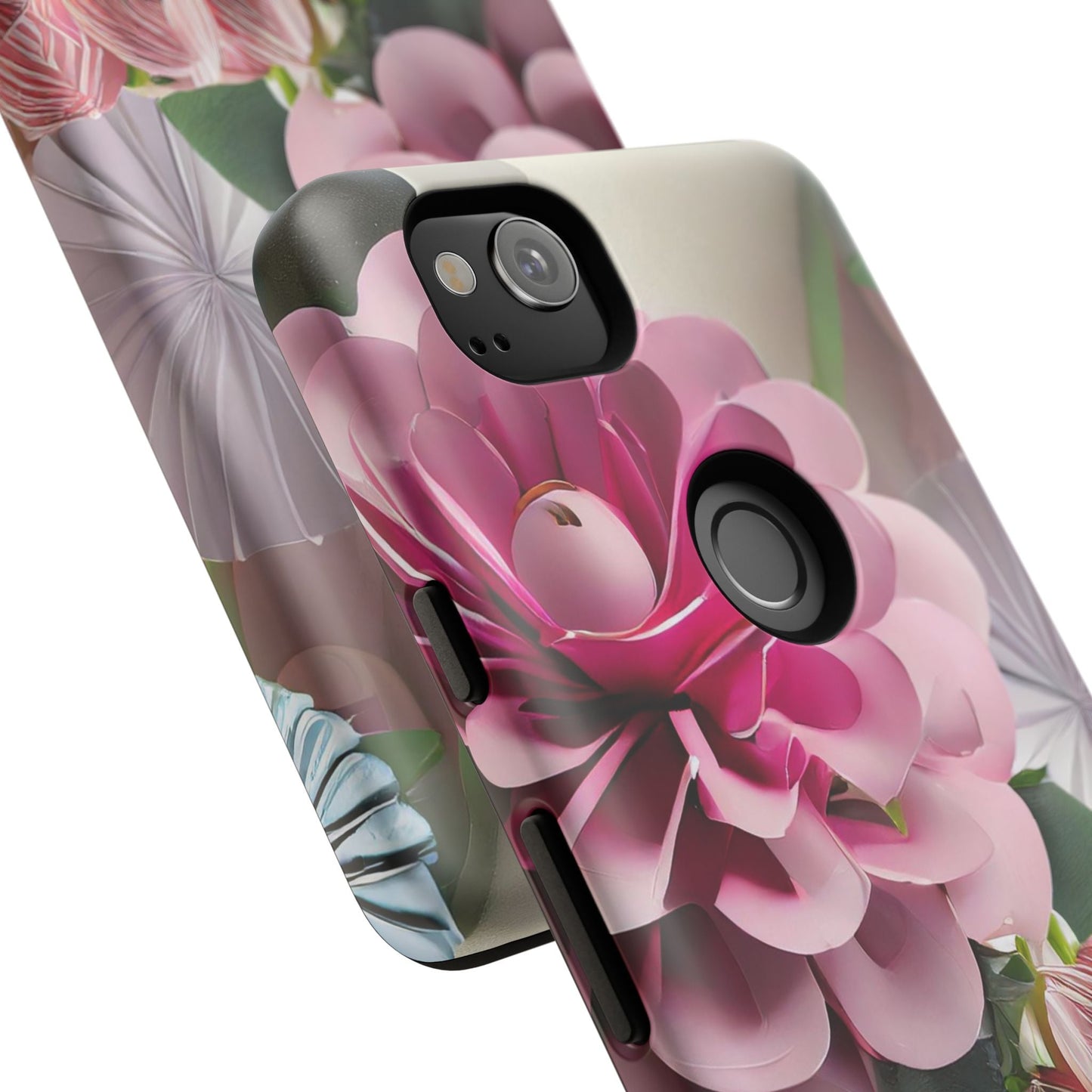 Elegant Paper Flowers Tough Phone Case