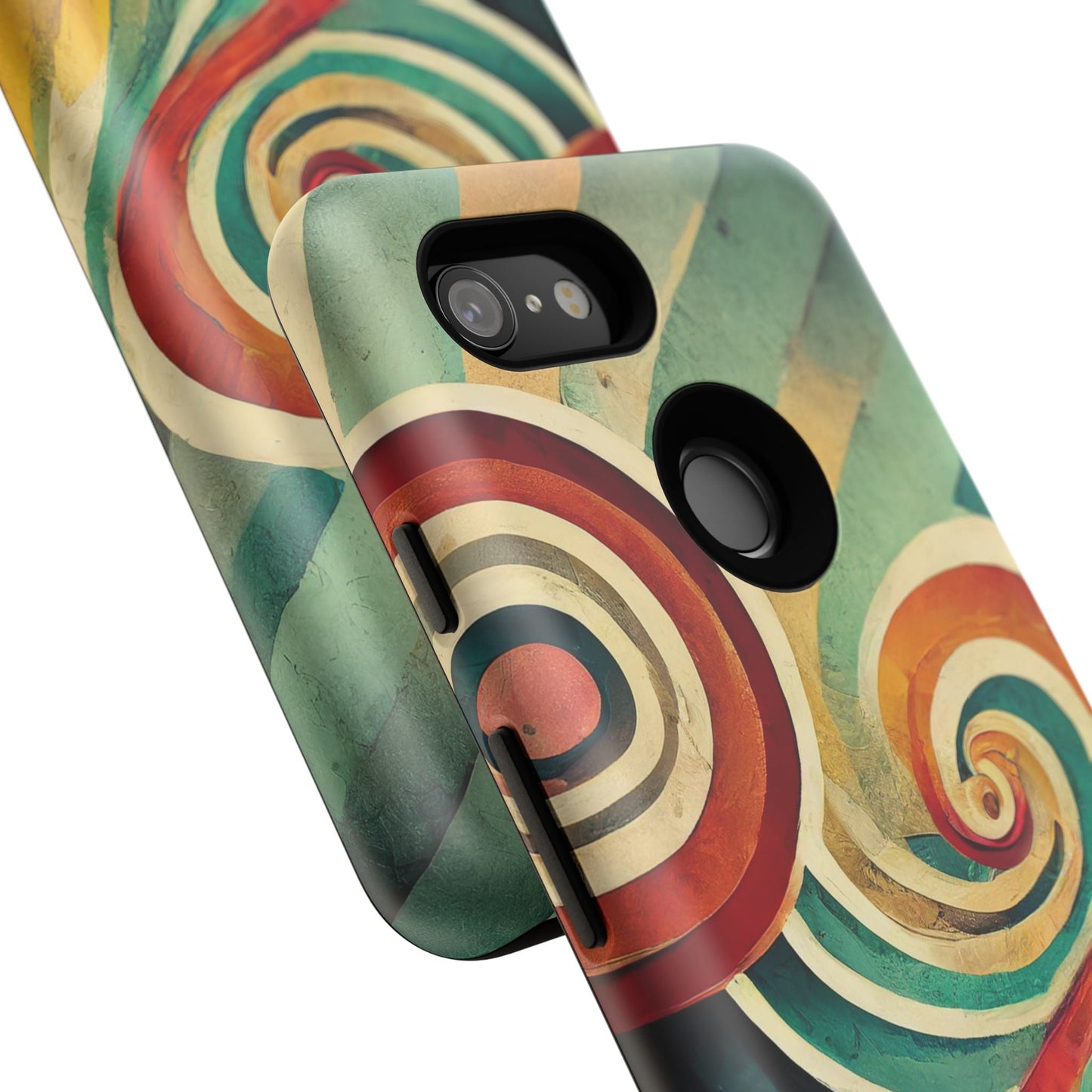 Colorful Swirl Tough Phone Case