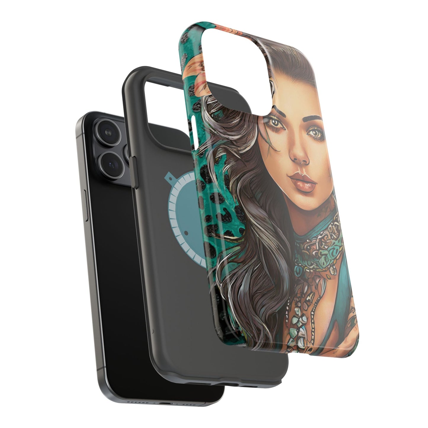 Vibrant Beauty Magnetic Tough Phone Case