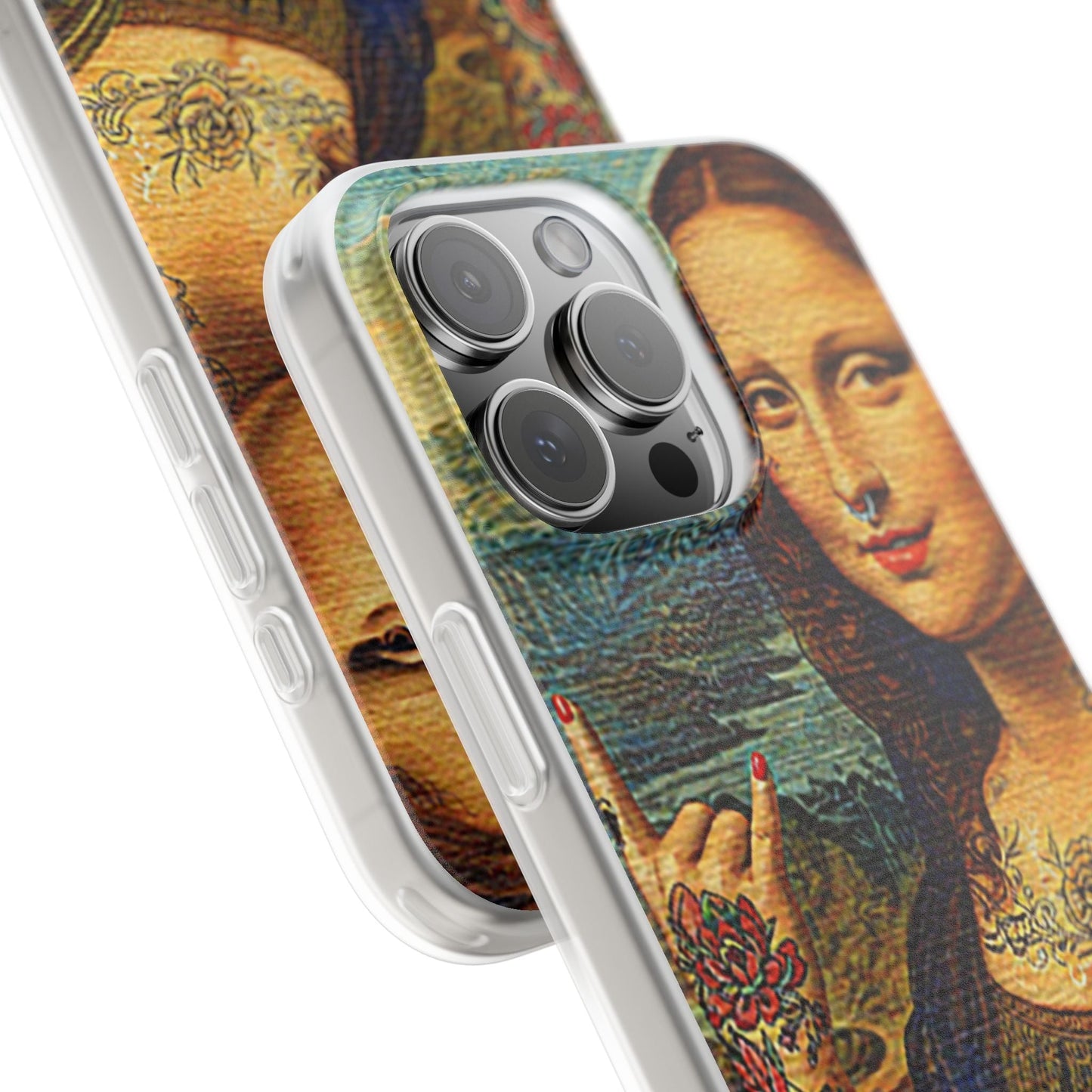 Rebel Mona Lisa Flexi Phone Case
