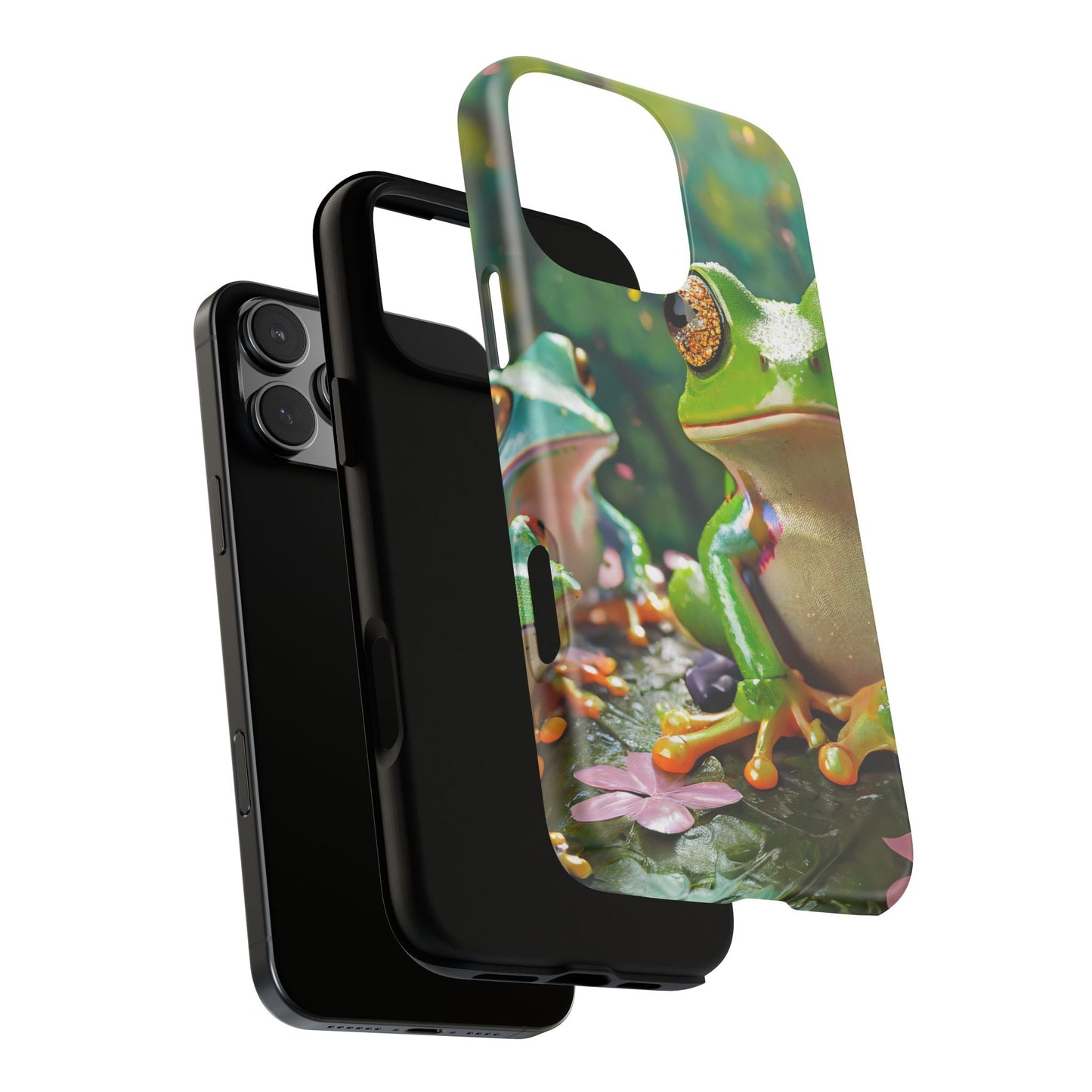 Someone Watching Colorful Frog Tough Phone Case