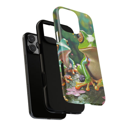 Someone Watching Colorful Frog Tough Phone Case