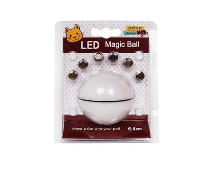 LED Laser Rolling Ball Cat Toy