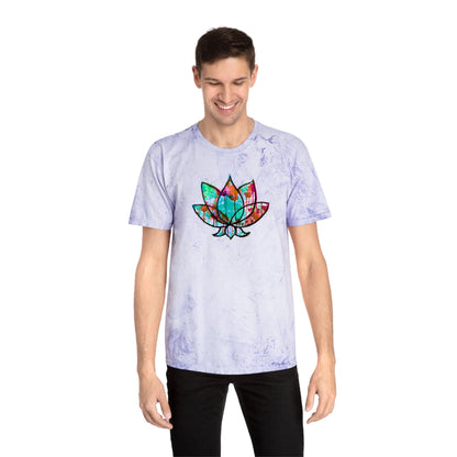 Unisex Lotus Bloom Industrial Dye Premium T-Shirt