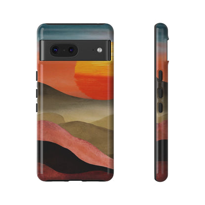 Artistic Sunset Tough Phone Case