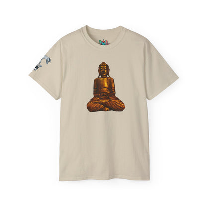 Fine Art Buddha Carving Print Unisex Ultra Cotton Tee