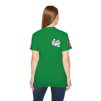 Fine Art Buddha Chalk Drawing Print Unisex Ultra Cotton Tee