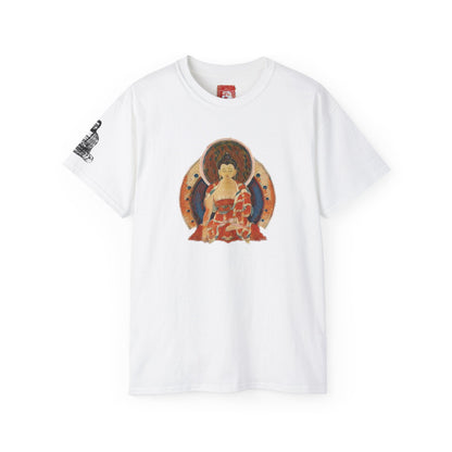 Fine Art Buddha Oil Paint Print Unisex Ultra Cotton Tee