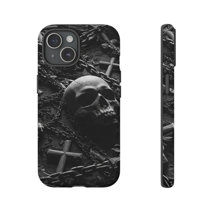 Gothic Skull Tough Phone Case
