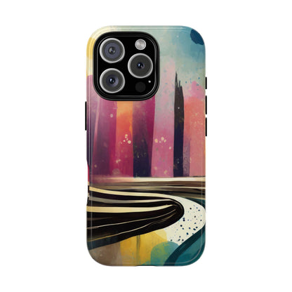 City Skyline Vibrant Tough Phone Case