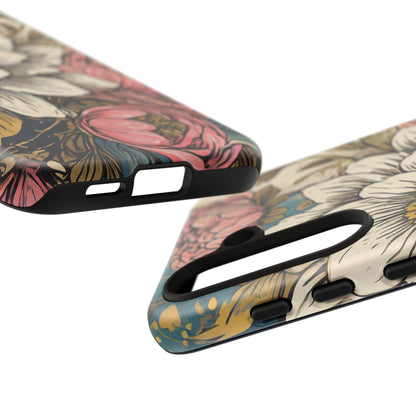 Beautiful White Floral Tough Case