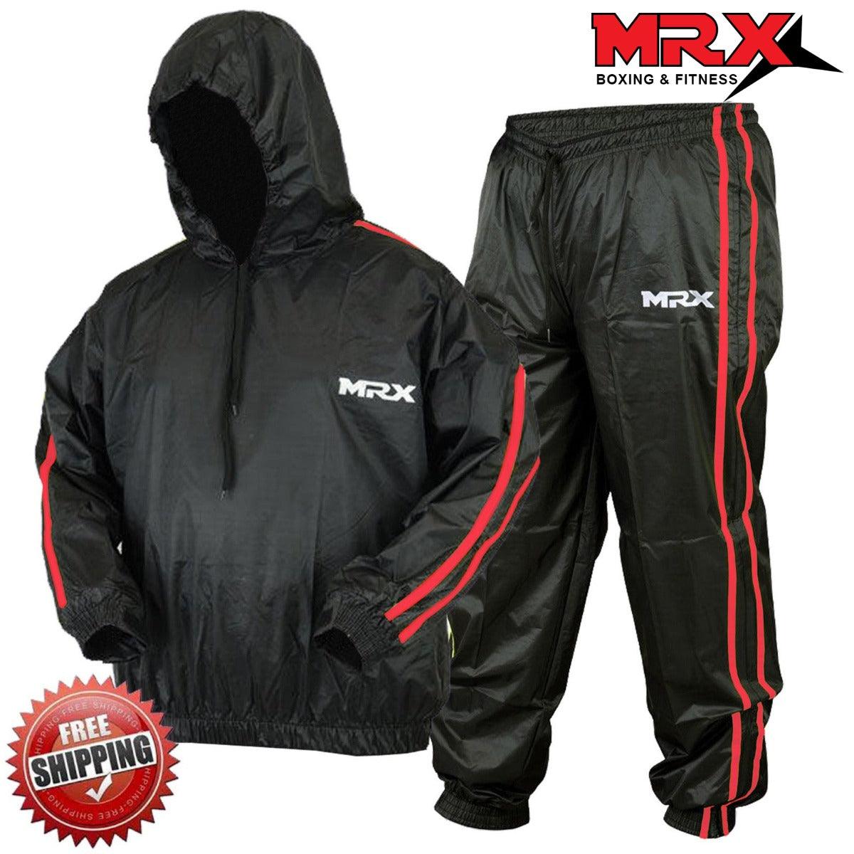 MRX Mens Sauna Sweat Suit Weight Loss Slimming Gym Training Boxing MMA - Triathlete Store