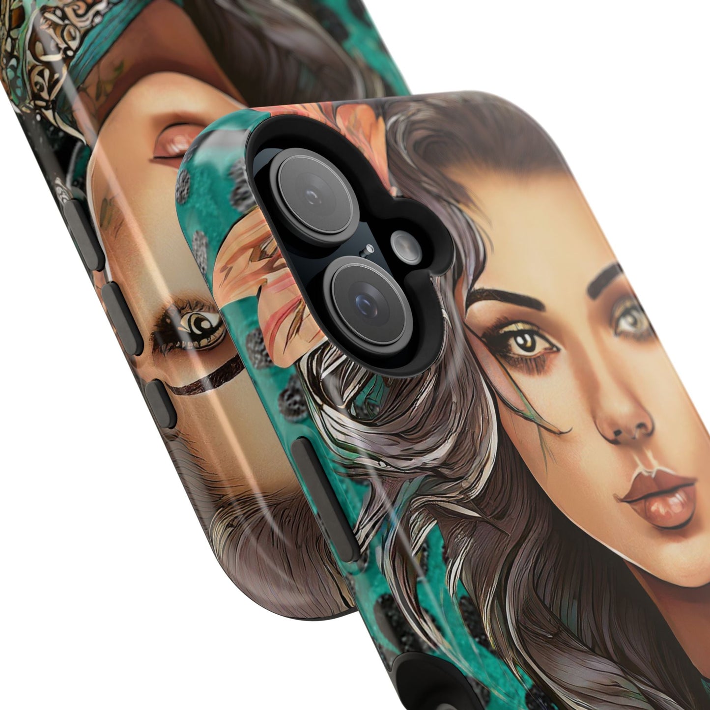 Vibrant Beauty Magnetic Tough Phone Case