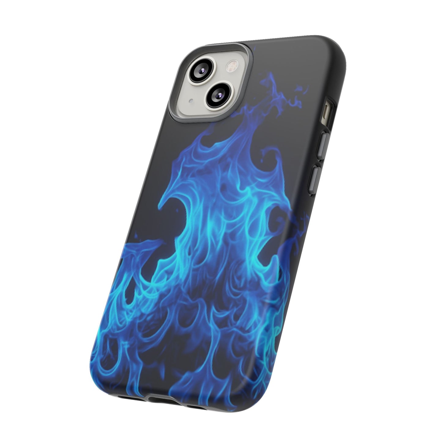Blue Flames Tough  Phone Case