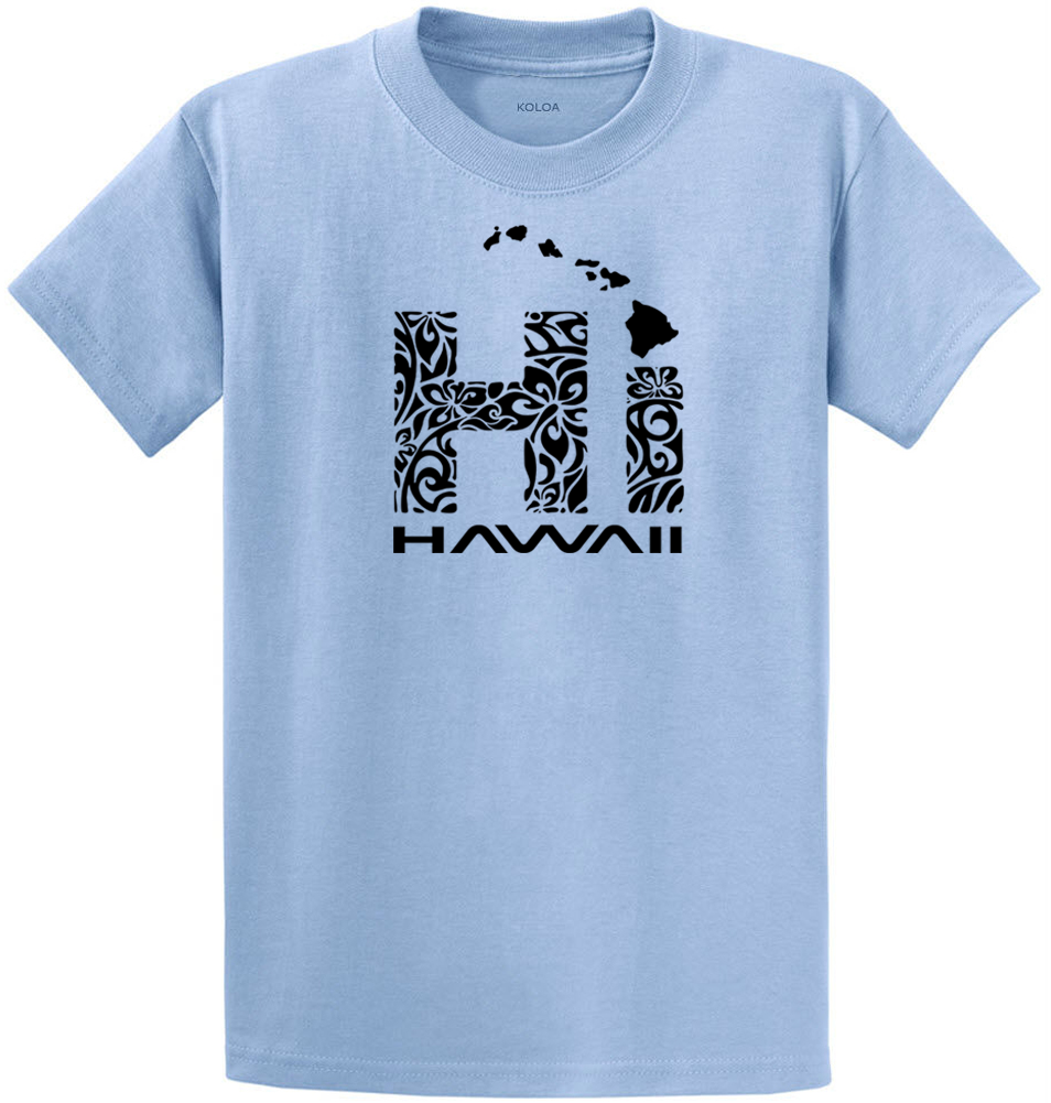 Koloa Islands Tribal HI Heavyweight T-Shirt