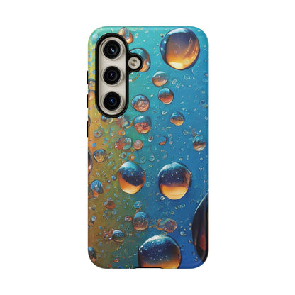 Colorful Water Droplets Tough Phone Case