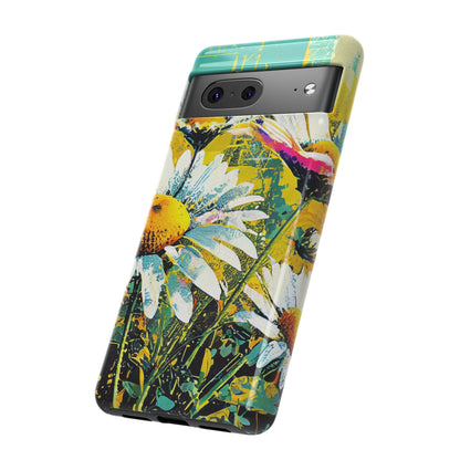 Colorful Daisy Floral Tough Phone Case