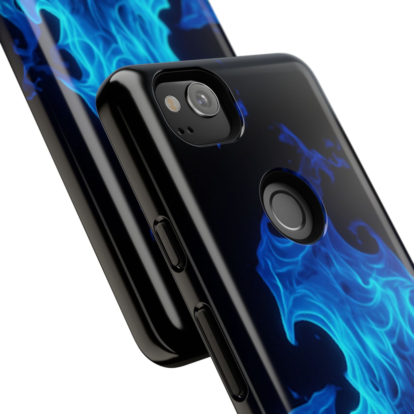 Blue Flames Tough  Phone Case