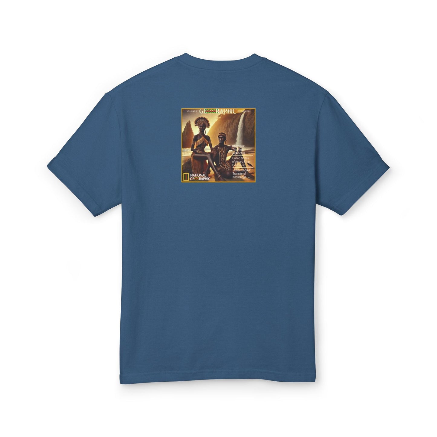 Nottoway Amaru Khan Aborigine Unisex Garment-Dyed Heavyweight Cotton Tee