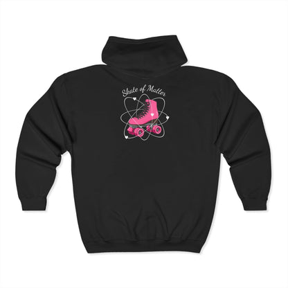 Skating is For Everybody Unisex Zip Hooded Sweatshirt