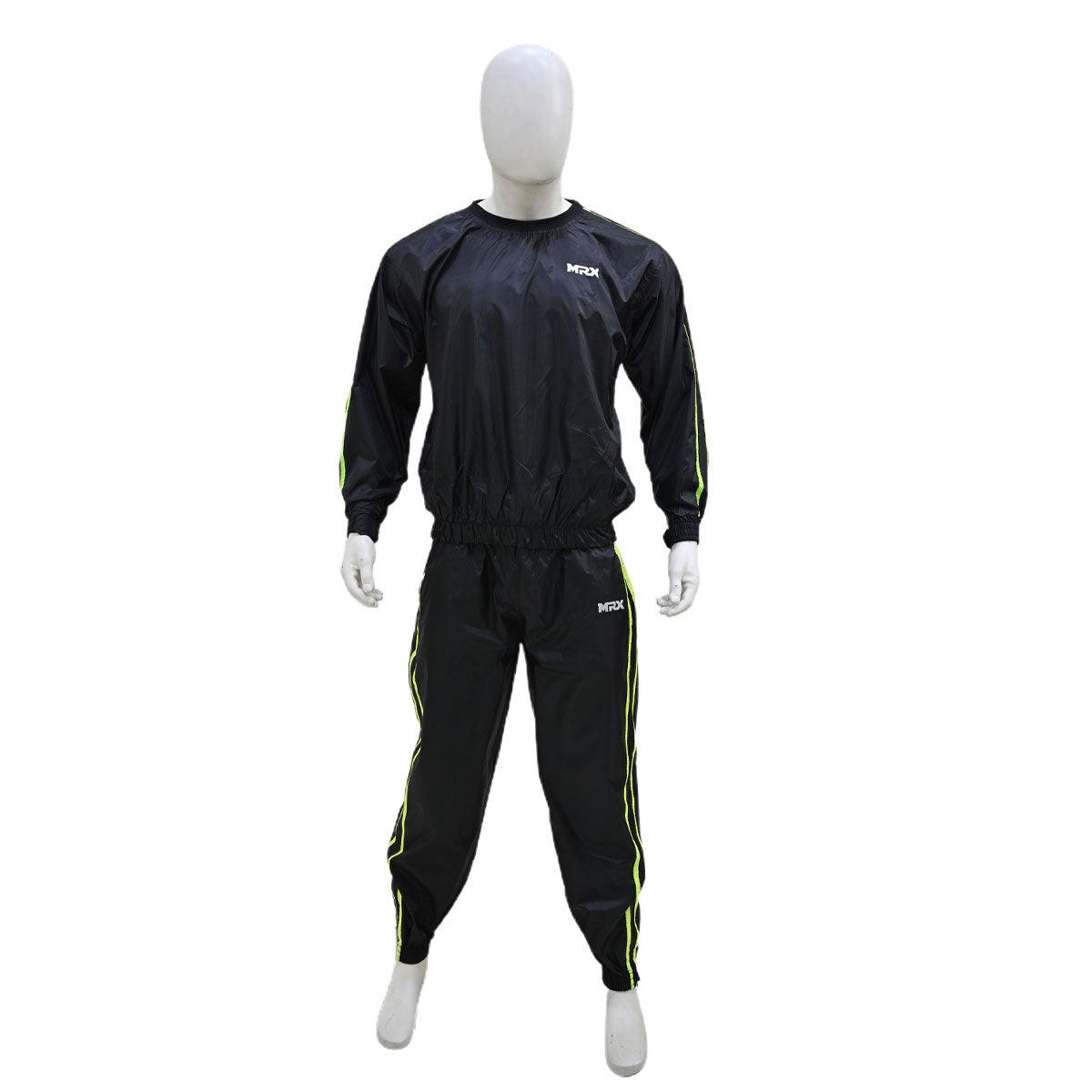 MRX Mens Sauna Sweat Suit Weight Loss Slimming Gym Training Boxing MMA - Triathlete Store