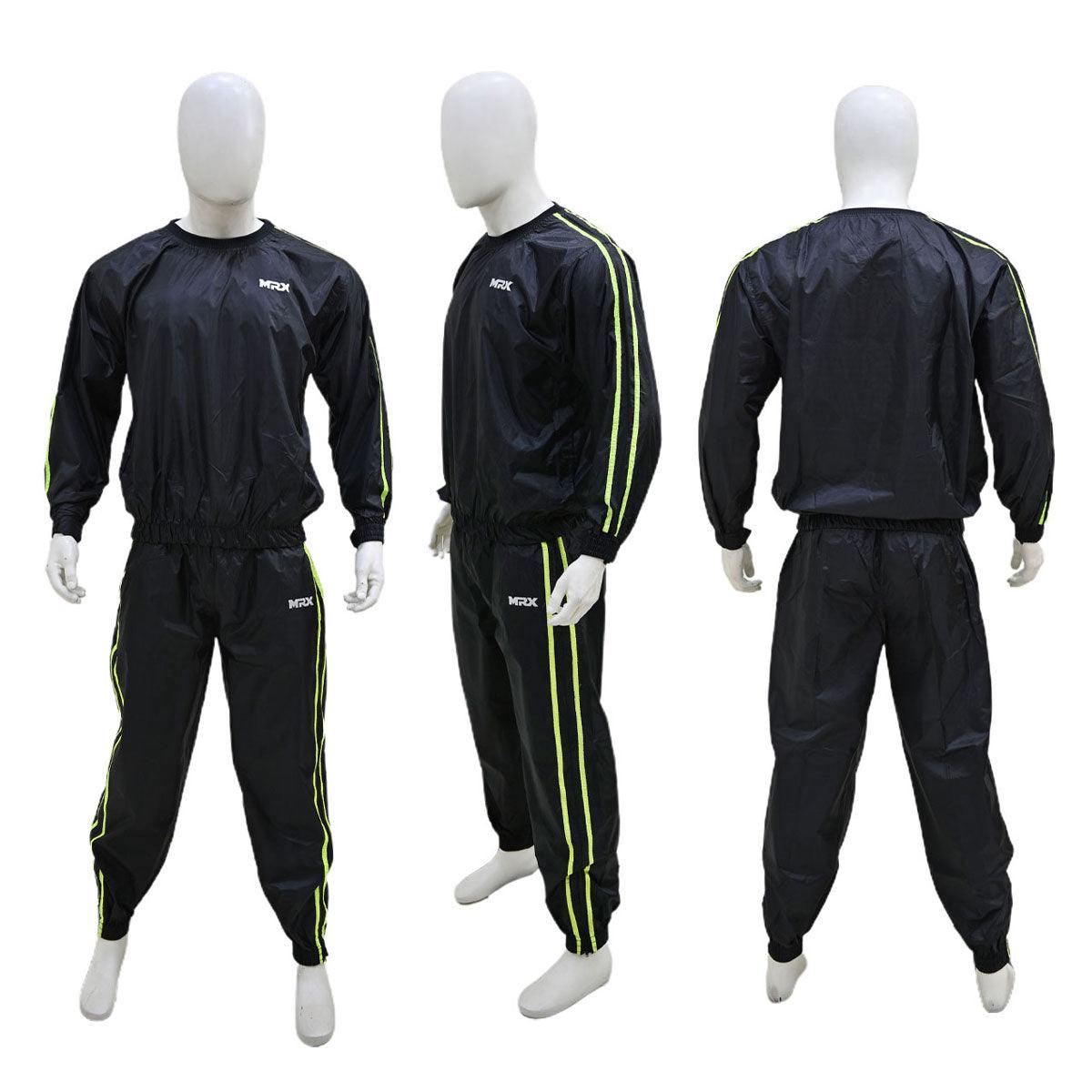 MRX Mens Sauna Sweat Suit Weight Loss Slimming Gym Training Boxing MMA - Triathlete Store
